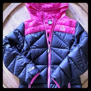 Girls down puffer jacket! For ages 10/12